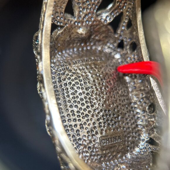 Stunning Heidi Daus Citrine Colored Statement Cuff - Picture 7 of 9